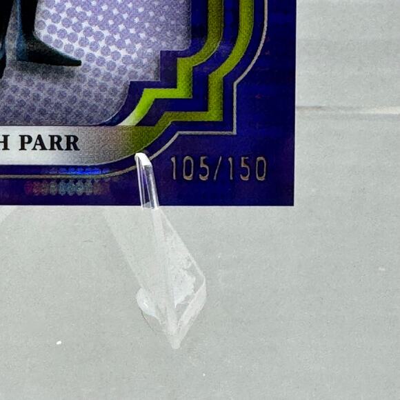 Disney Topps Chrome 2024 Dash Parr Purple Pulsar Refractor Parallel /150 - Picture 4 of 5